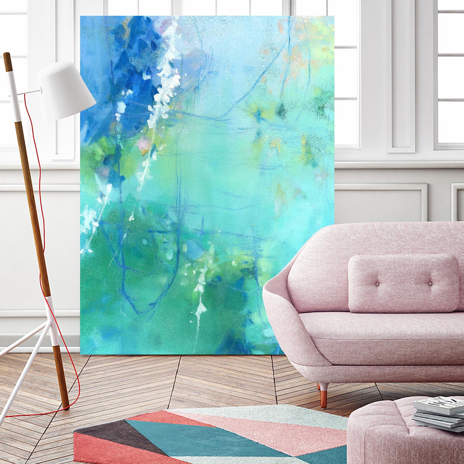 Float by Elisa Sheehan on GIANT ART - multicolor abstracts; contemporary