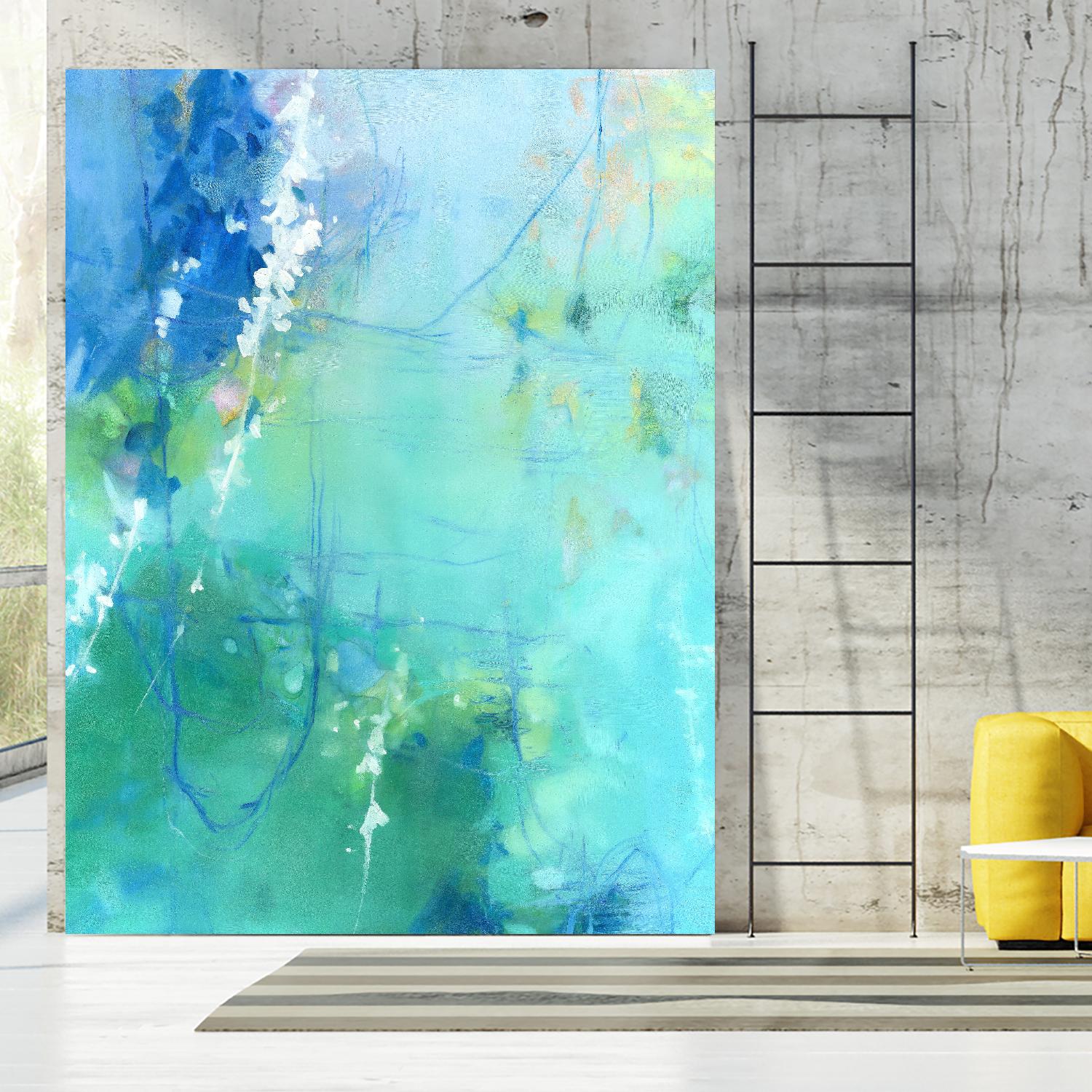 Float by Elisa Sheehan on GIANT ART - multicolor abstracts; contemporary