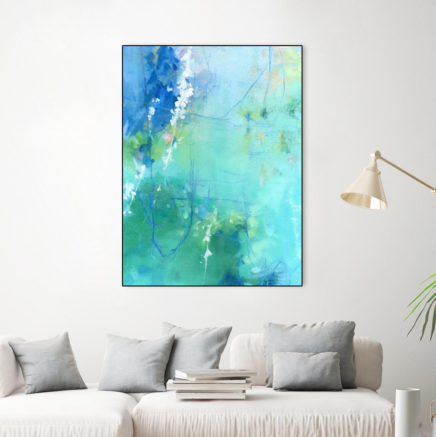 Float by Elisa Sheehan on GIANT ART - multicolor abstracts; contemporary
