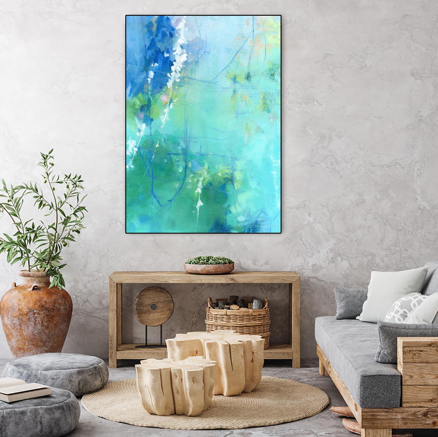Float by Elisa Sheehan on GIANT ART - multicolor abstracts; contemporary