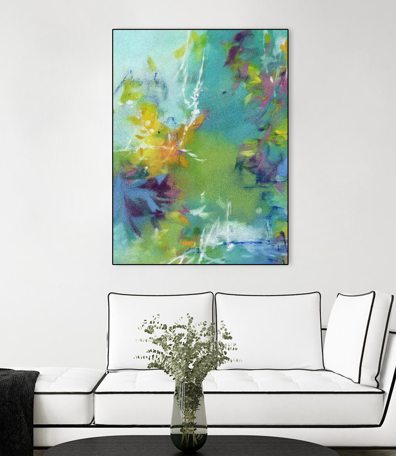 Windswept by Elisa Sheehan on GIANT ART - multicolor abstracts; contemporary