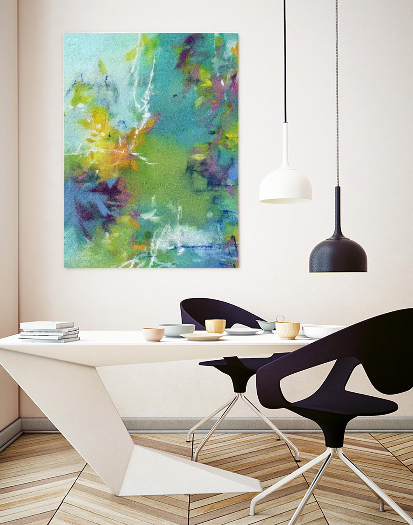 Windswept by Elisa Sheehan on GIANT ART - multicolor abstracts; contemporary