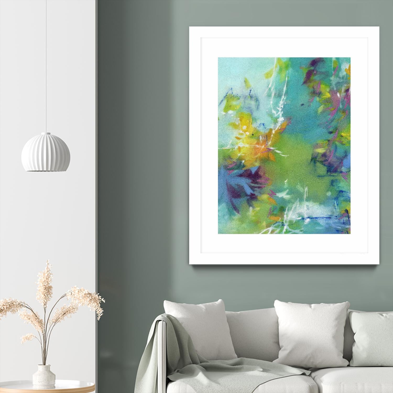 Windswept by Elisa Sheehan on GIANT ART - multicolor abstracts; contemporary