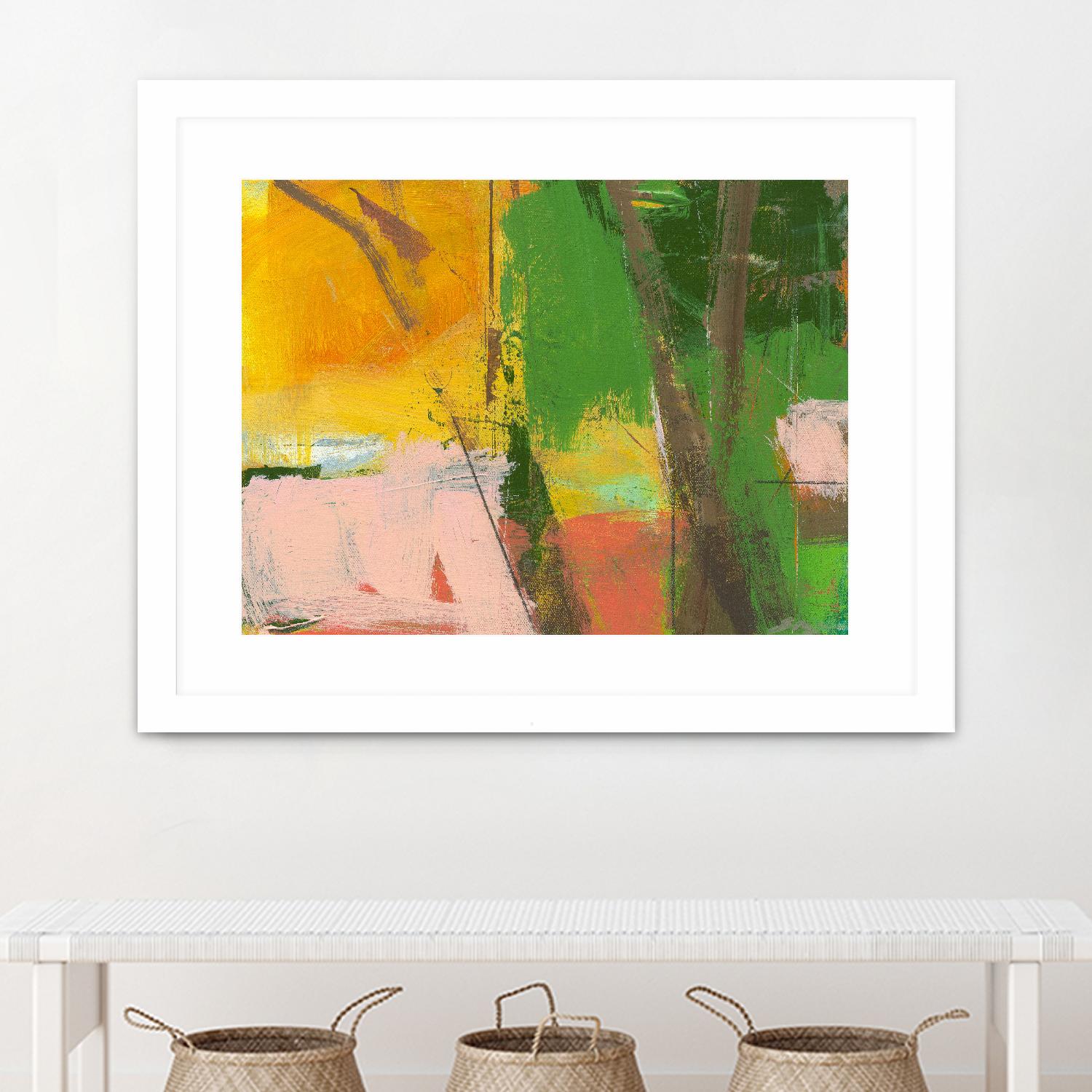 Pink Light Fragment 9 by Angela Saxon on GIANT ART - multicolor abstracts; contemporary