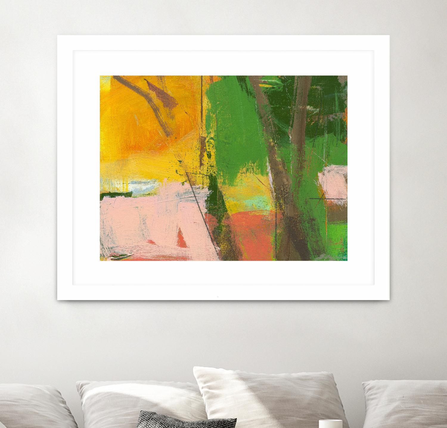 Pink Light Fragment 9 by Angela Saxon on GIANT ART - multicolor abstracts; contemporary