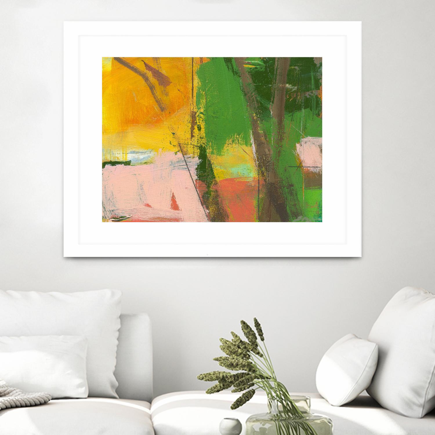 Pink Light Fragment 9 by Angela Saxon on GIANT ART - multicolor abstracts; contemporary