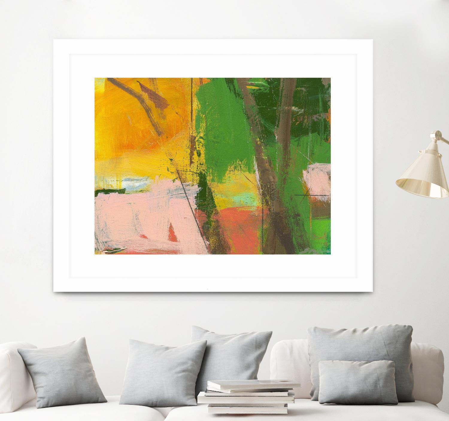 Pink Light Fragment 9 by Angela Saxon on GIANT ART - multicolor abstracts; contemporary