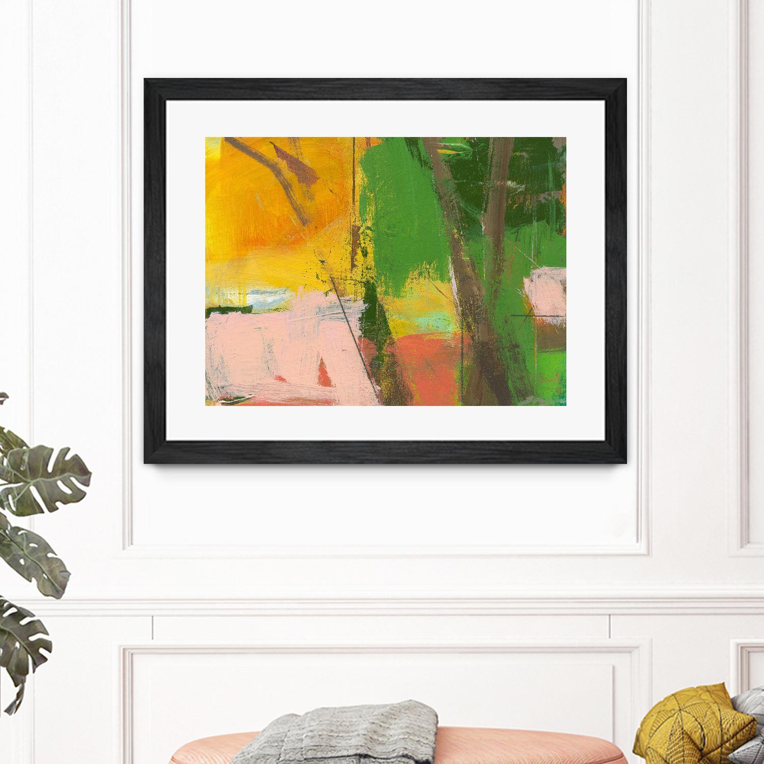 Pink Light Fragment 9 by Angela Saxon on GIANT ART - multicolor abstracts; contemporary