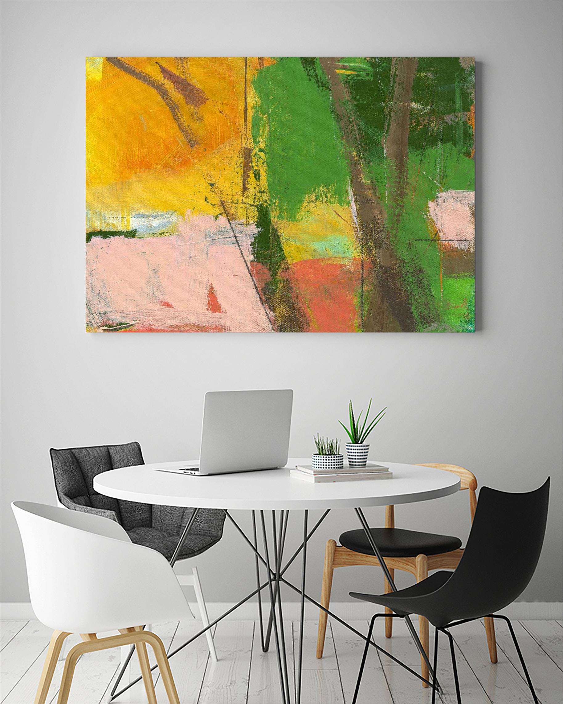 Pink Light Fragment 9 by Angela Saxon on GIANT ART - multicolor abstracts; contemporary