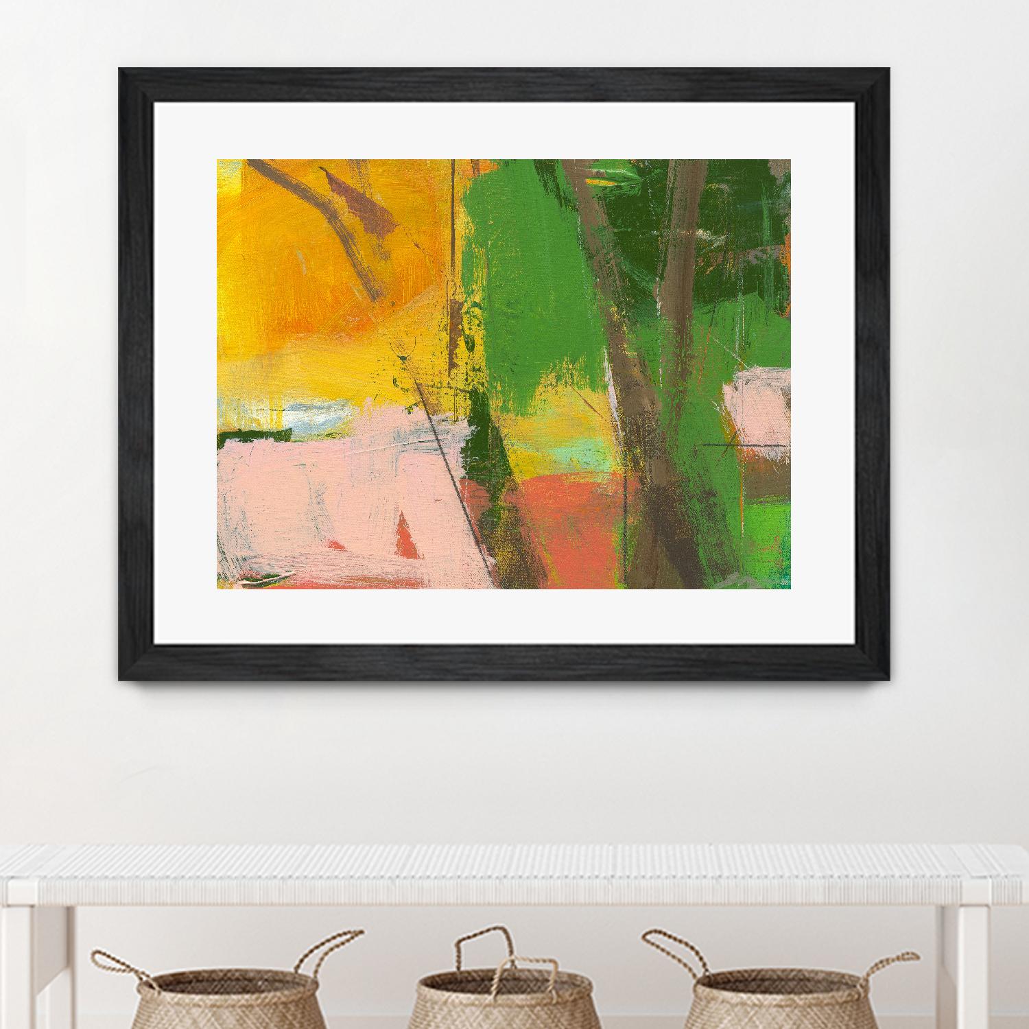 Pink Light Fragment 9 by Angela Saxon on GIANT ART - multicolor abstracts; contemporary