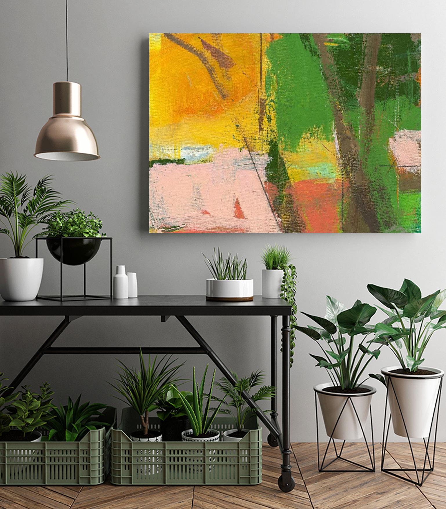 Pink Light Fragment 9 by Angela Saxon on GIANT ART - multicolor abstracts; contemporary