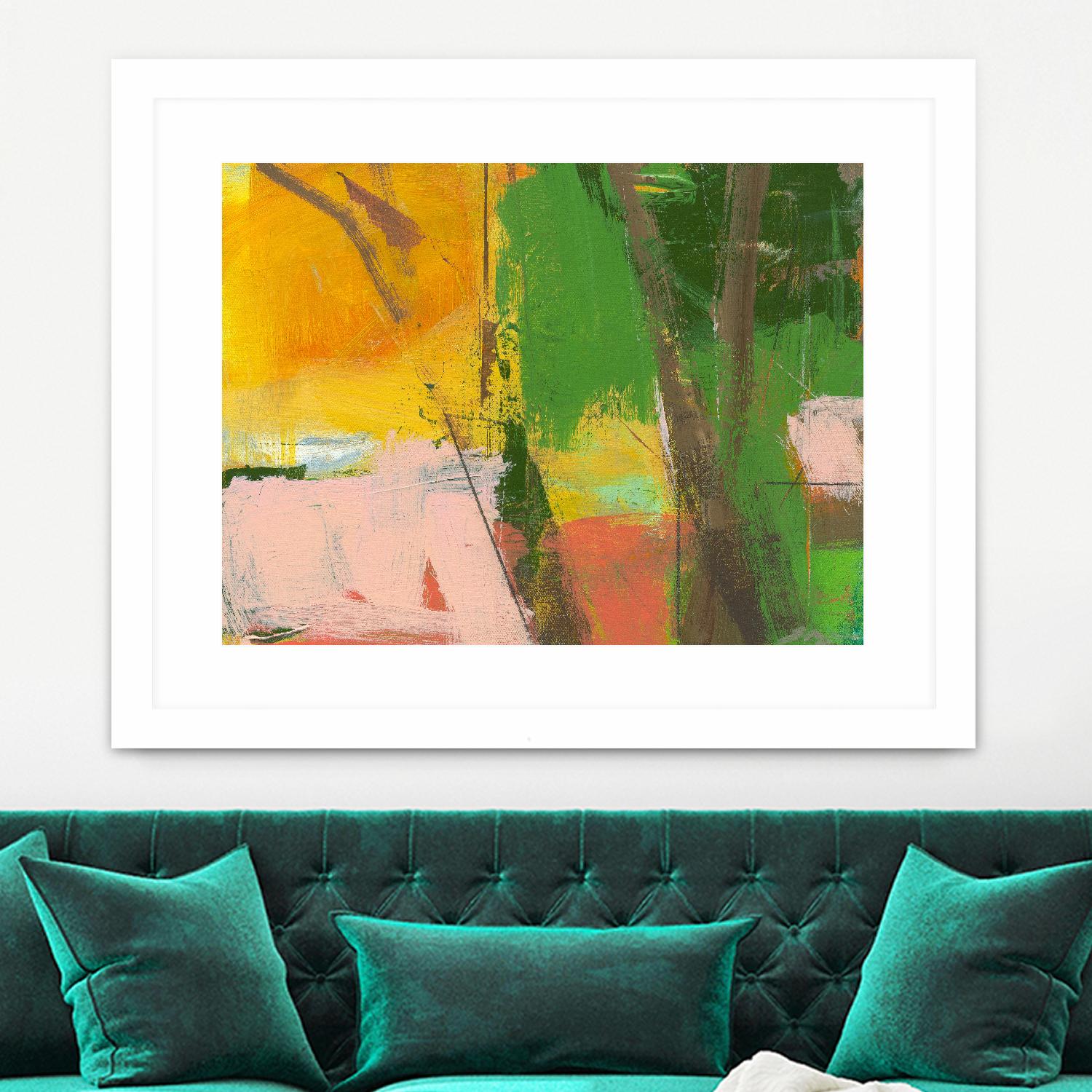 Pink Light Fragment 9 by Angela Saxon on GIANT ART - multicolor abstracts; contemporary