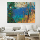 Skylark by Angela Saxon on GIANT ART - multicolor coastal; landscapes; contemporary; abstracts