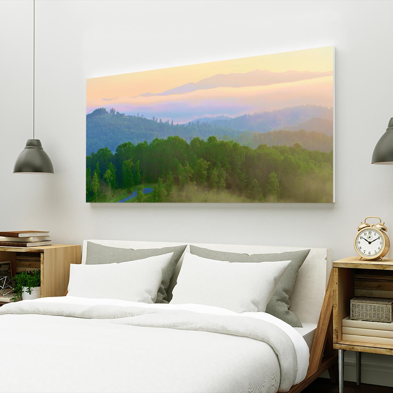 Brasstown Valley Overlook by Steve Vaughn on GIANT ART - multicolor photography; landscapes