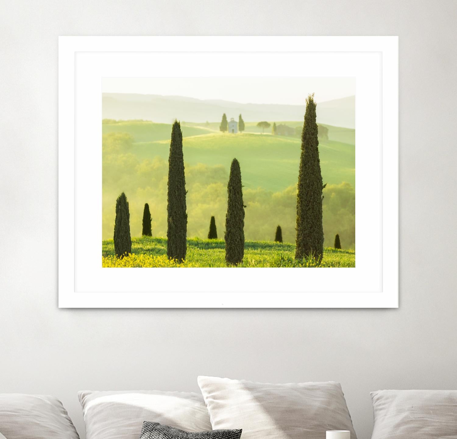 Tuscan Temple by Lars Van de Goor on GIANT ART - multicolor photography; landscapes