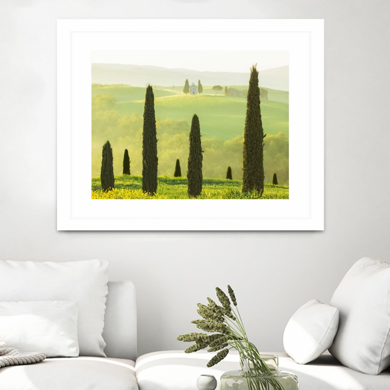 Tuscan Temple by Lars Van de Goor on GIANT ART - multicolor photography; landscapes