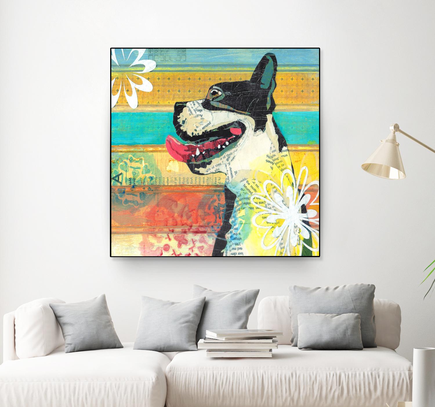 Beast Friend by Judy Verhoeven on GIANT ART - multicolor animals; contemporary