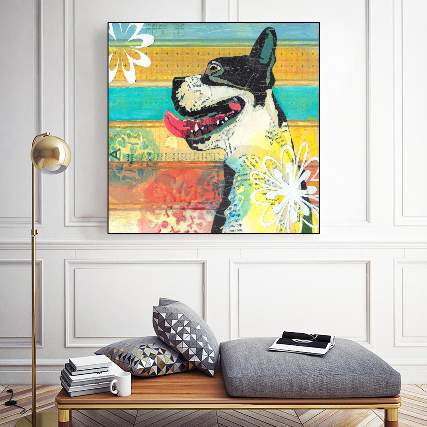 Beast Friend by Judy Verhoeven on GIANT ART - multicolor animals; contemporary