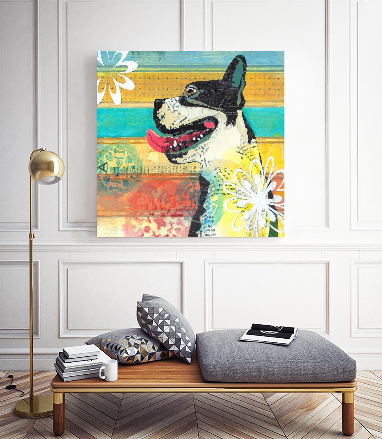 Beast Friend by Judy Verhoeven on GIANT ART - multicolor animals; contemporary