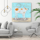 Faithful Friend by Judy Verhoeven on GIANT ART - multicolor animals; contemporary; novelty
