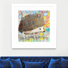 Hedgie by Judy Verhoeven on GIANT ART - multicolor animals; contemporary