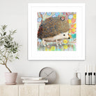 Hedgie by Judy Verhoeven on GIANT ART - multicolor animals; contemporary