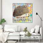 Hedgie by Judy Verhoeven on GIANT ART - multicolor animals; contemporary
