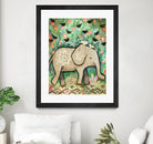 Kiss for Srini by Judy Verhoeven on GIANT ART - multicolor animals; contemporary