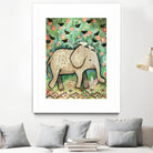 Kiss for Srini by Judy Verhoeven on GIANT ART - multicolor animals; contemporary