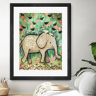 Kiss for Srini by Judy Verhoeven on GIANT ART - multicolor animals; contemporary