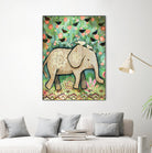 Kiss for Srini by Judy Verhoeven on GIANT ART - multicolor animals; contemporary