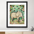 Kiss for Srini by Judy Verhoeven on GIANT ART - multicolor animals; contemporary