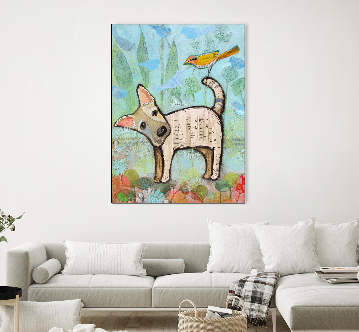 Milk & Cookie by Judy Verhoeven on GIANT ART - multicolor animals; contemporary