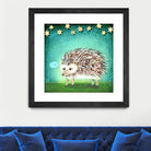 Porcupine for Thomas by Judy Verhoeven on GIANT ART - multicolor animals; contemporary