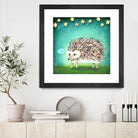 Porcupine for Thomas by Judy Verhoeven on GIANT ART - multicolor animals; contemporary
