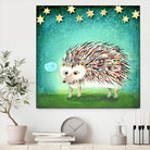 Porcupine for Thomas by Judy Verhoeven on GIANT ART - multicolor animals; contemporary