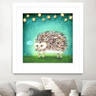 Porcupine for Thomas by Judy Verhoeven on GIANT ART - multicolor animals; contemporary