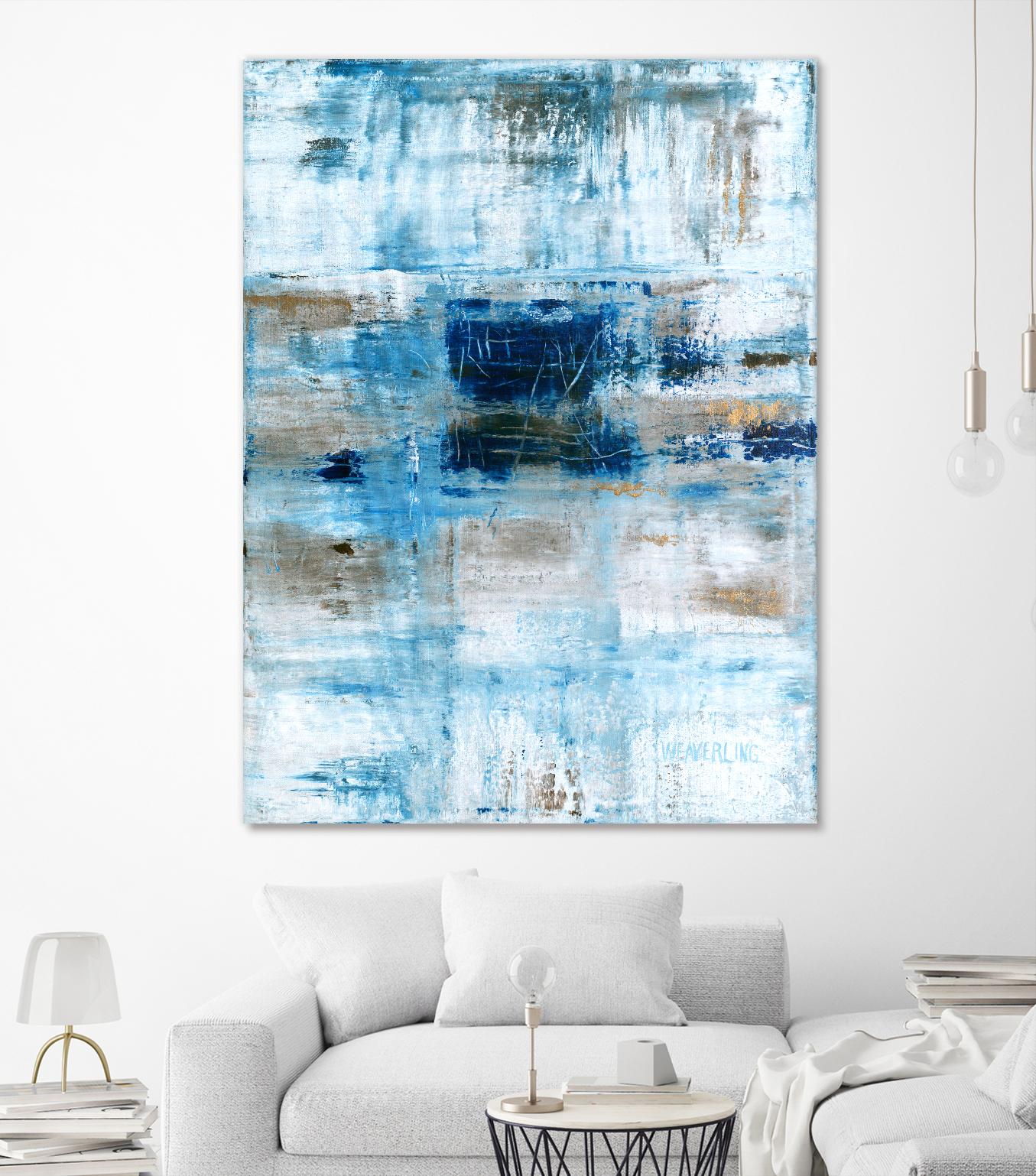 Heaven by Julie Weaverling on GIANT ART - white abstract