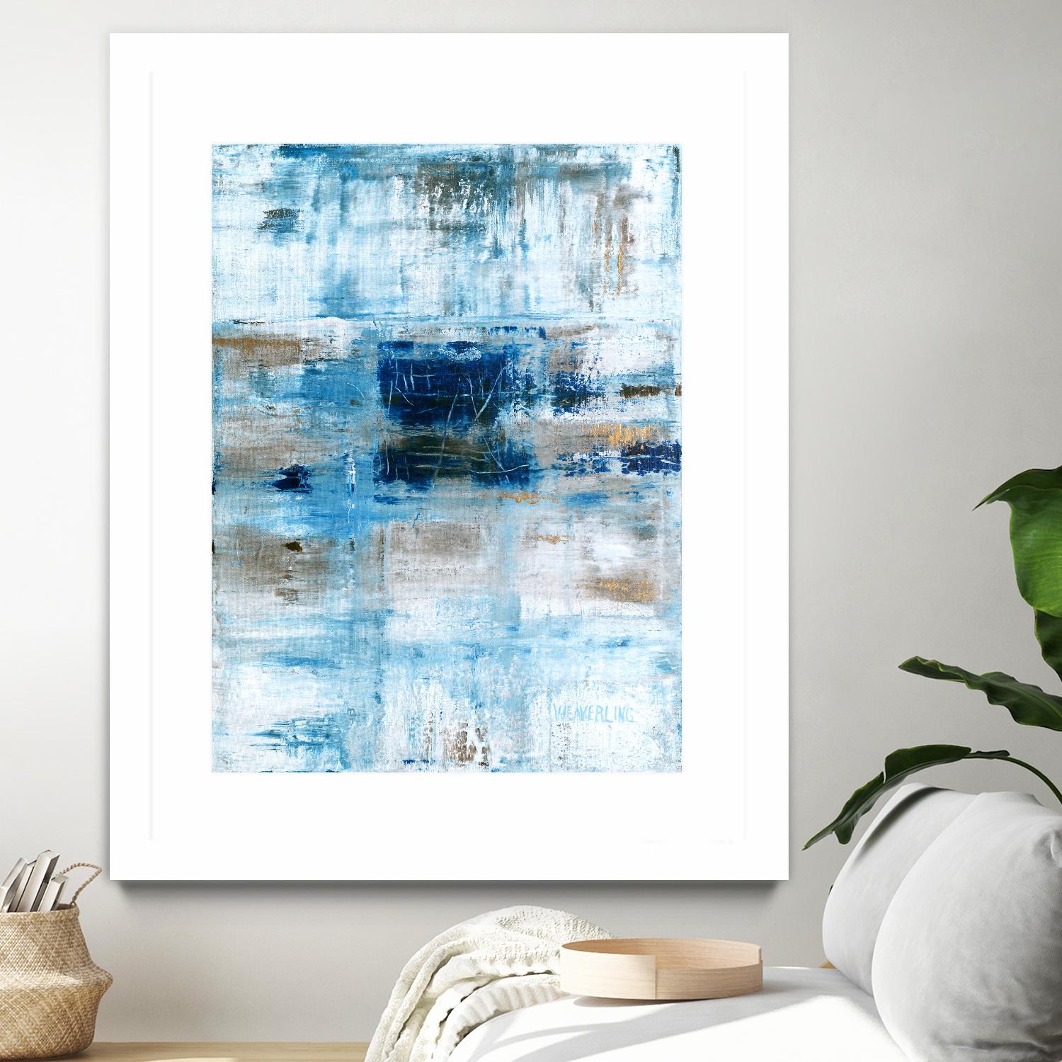 Heaven by Julie Weaverling on GIANT ART - white abstract
