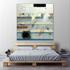 Find Your Serenity by Julie Weaverling on GIANT ART - multicolor abstracts; contemporary