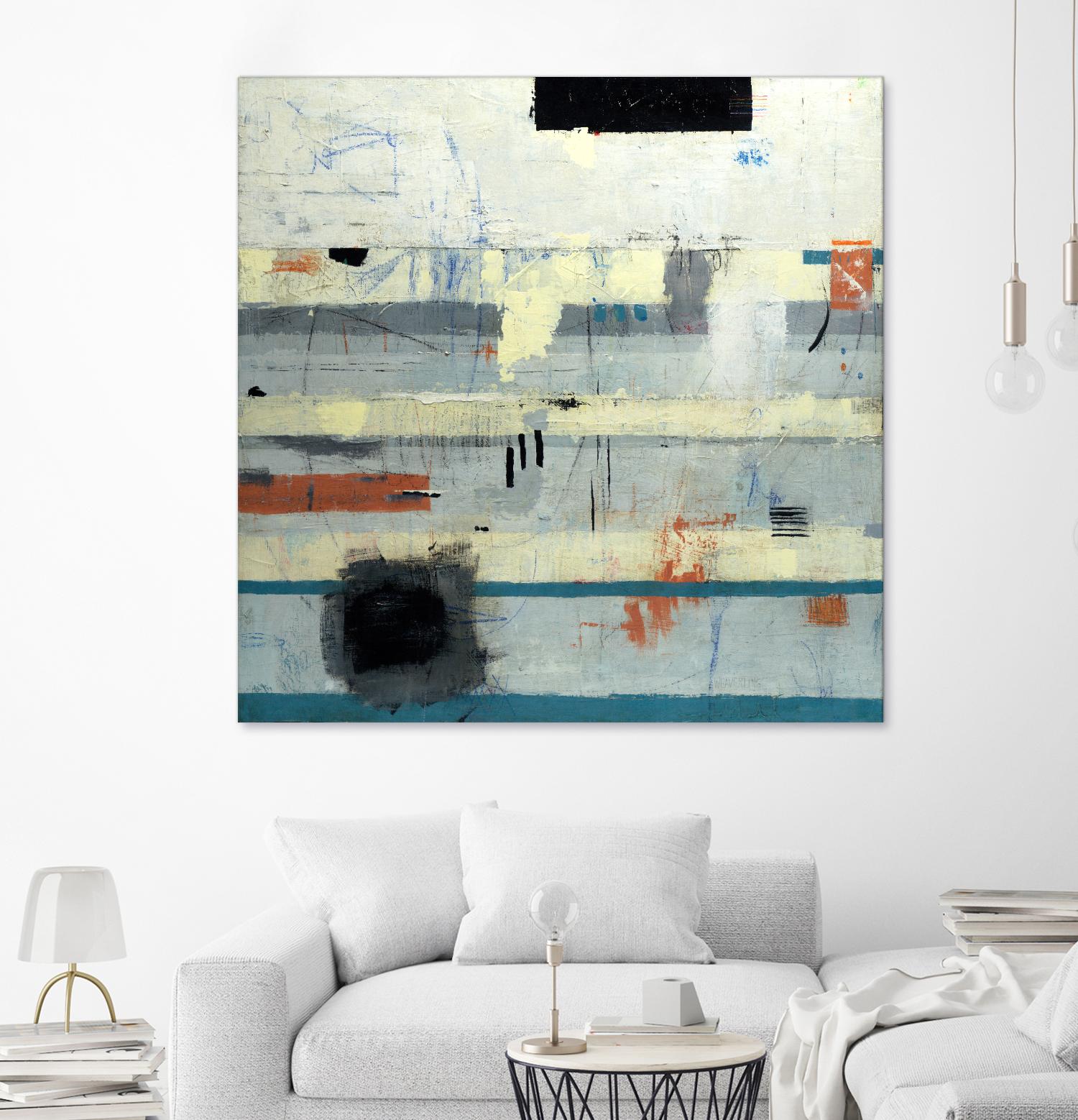 Find Your Serenity by Julie Weaverling on GIANT ART - multicolor abstracts; contemporary