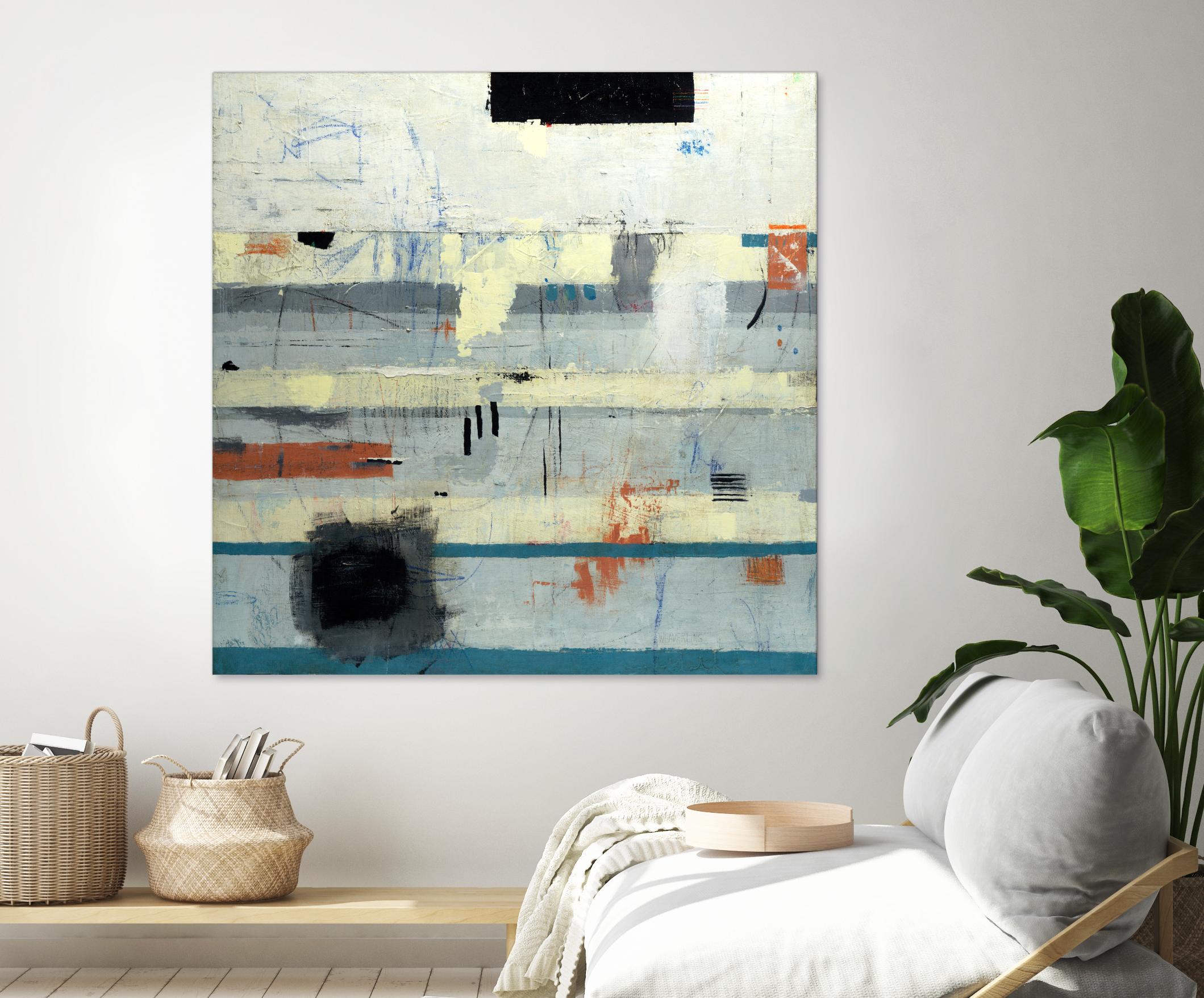 Find Your Serenity by Julie Weaverling on GIANT ART - multicolor abstracts; contemporary