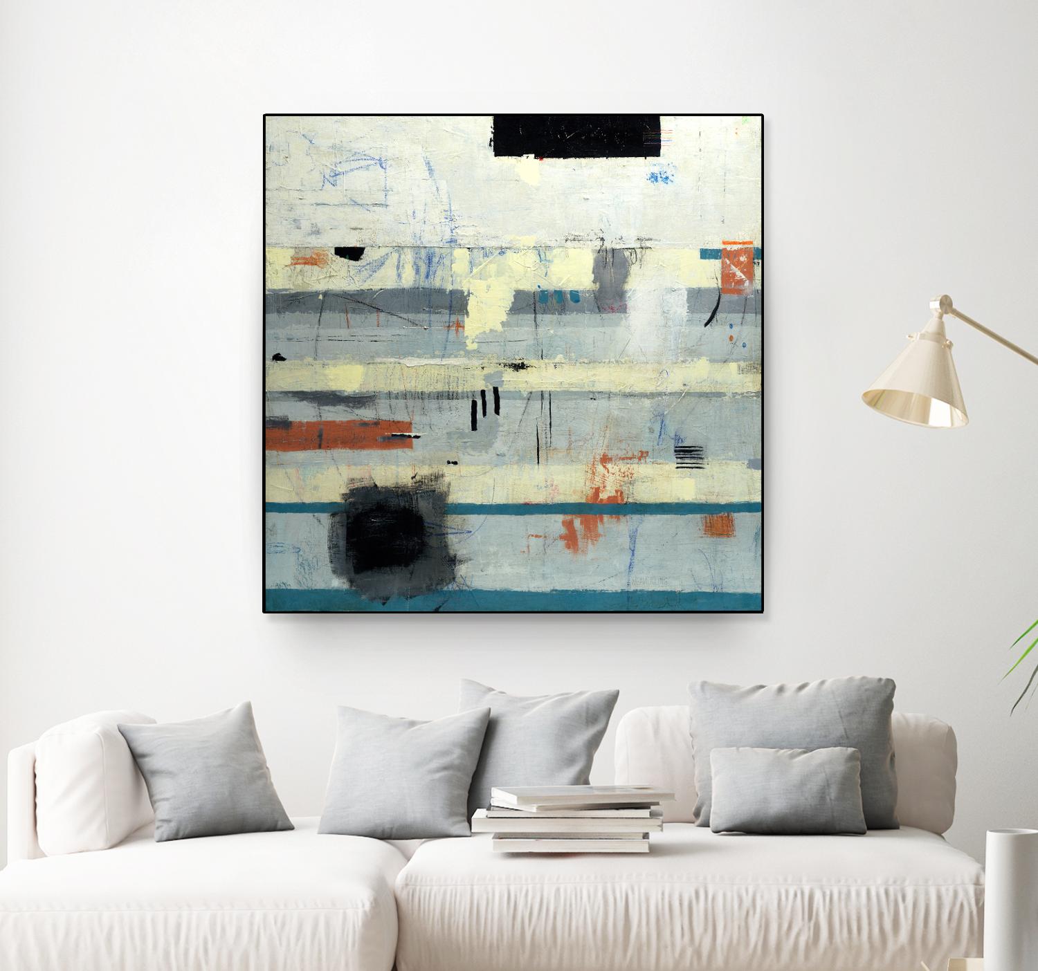 Find Your Serenity by Julie Weaverling on GIANT ART - multicolor abstracts; contemporary