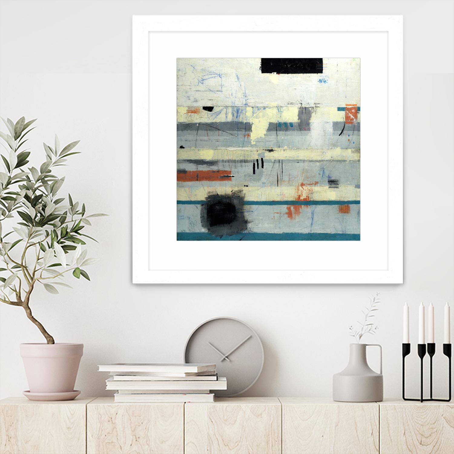 Find Your Serenity by Julie Weaverling on GIANT ART - multicolor abstracts; contemporary