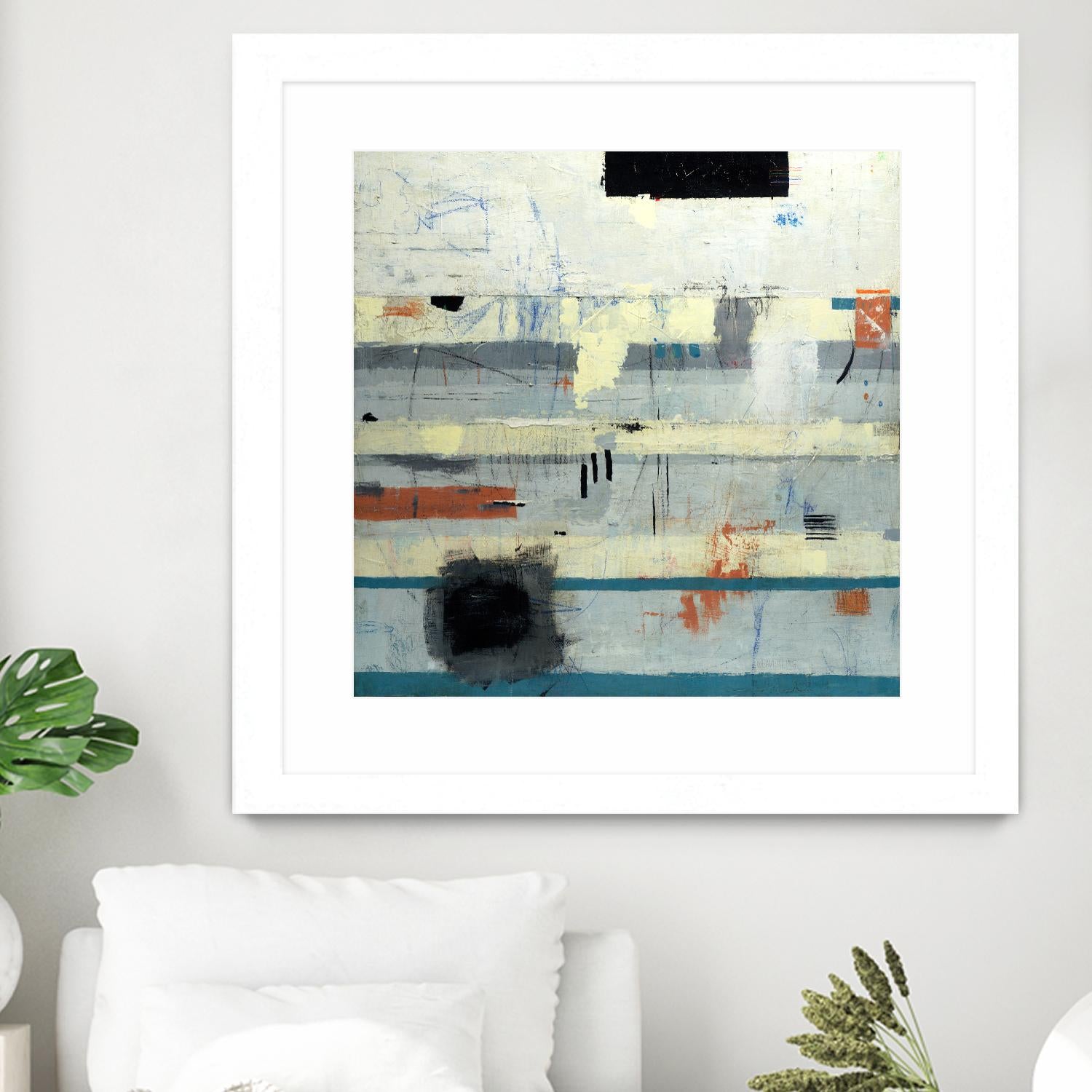 Find Your Serenity by Julie Weaverling on GIANT ART - multicolor abstracts; contemporary