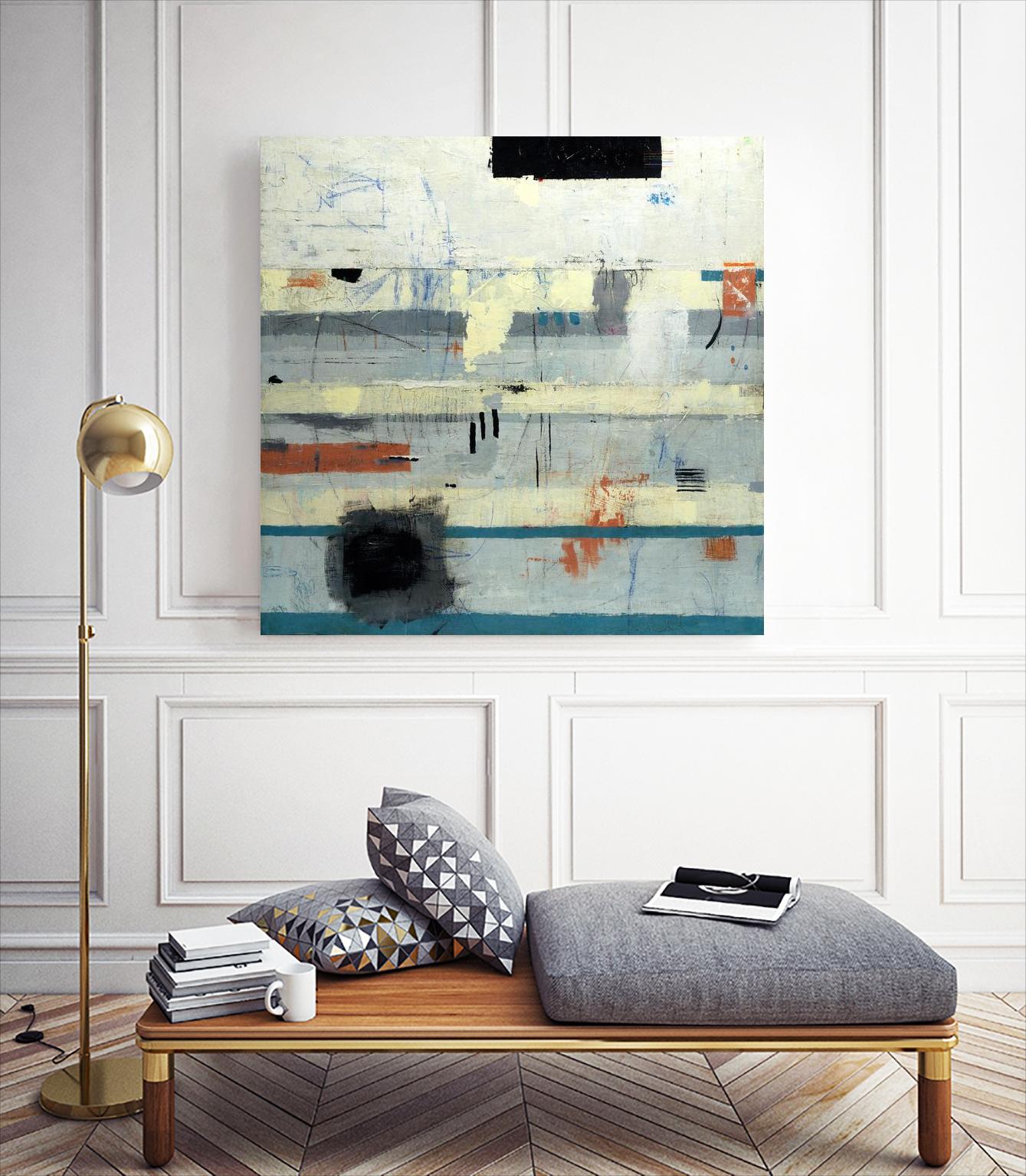 Find Your Serenity by Julie Weaverling on GIANT ART - multicolor abstracts; contemporary