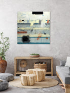 Find Your Serenity by Julie Weaverling on GIANT ART - multicolor abstracts; contemporary