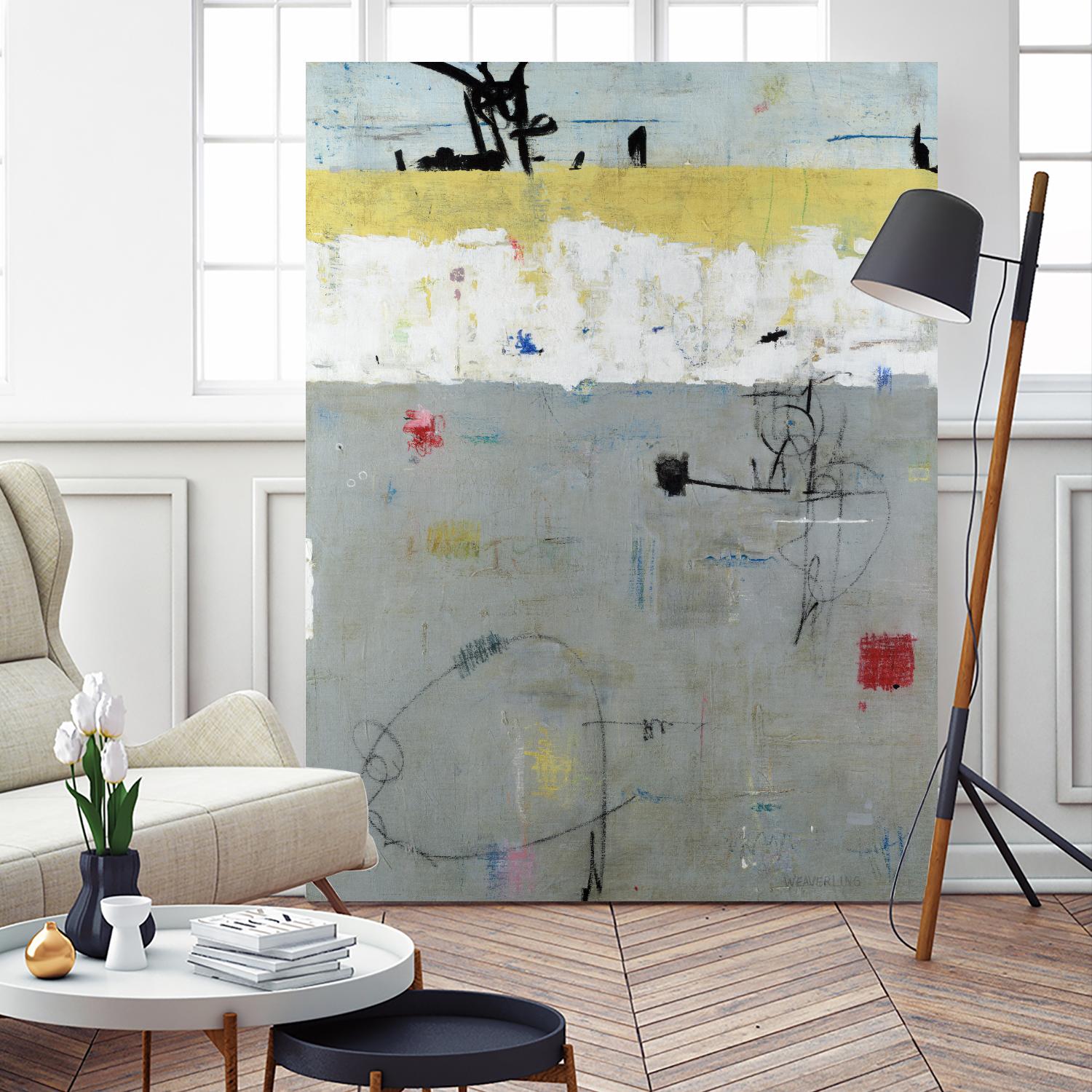 Borderline by Julie Weaverling on GIANT ART - multicolor abstracts; contemporary