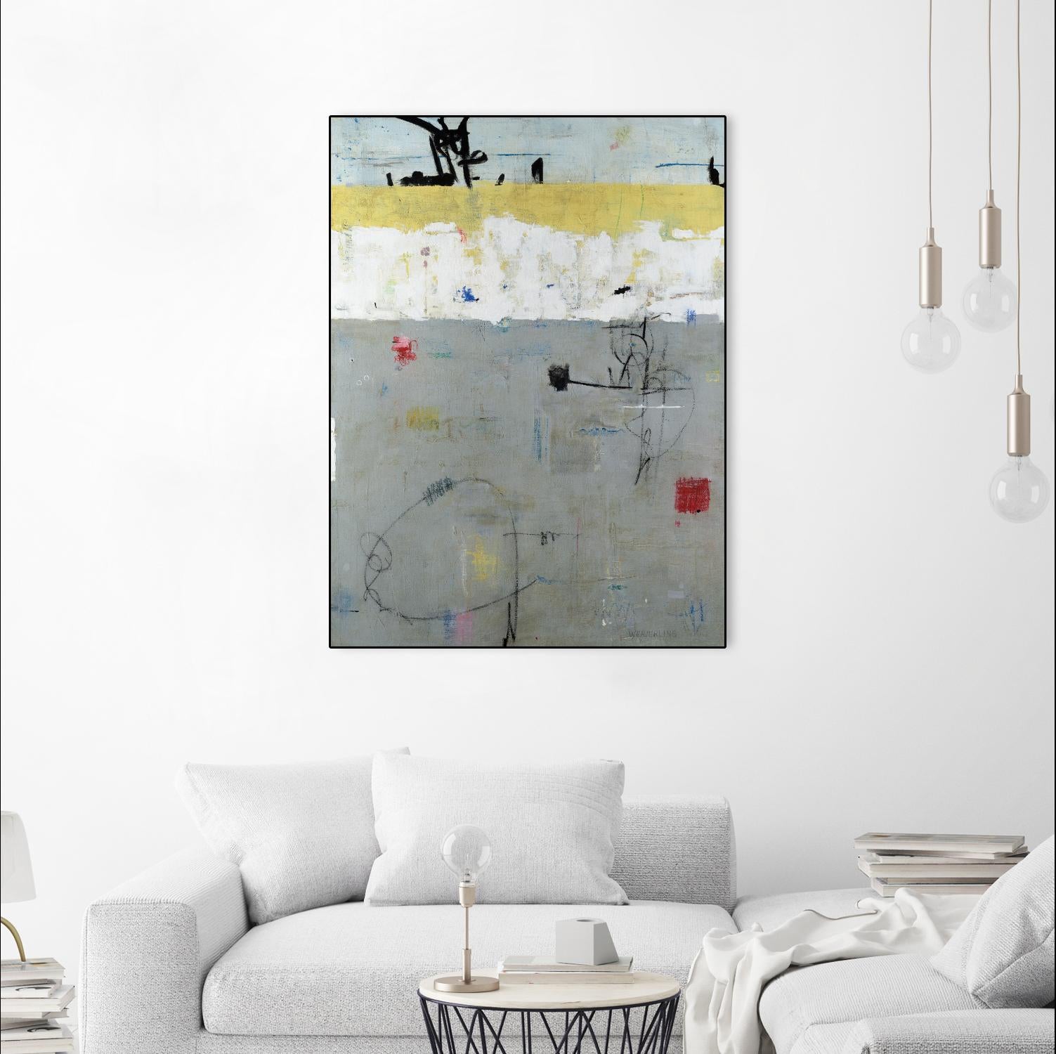Borderline by Julie Weaverling on GIANT ART - multicolor abstracts; contemporary