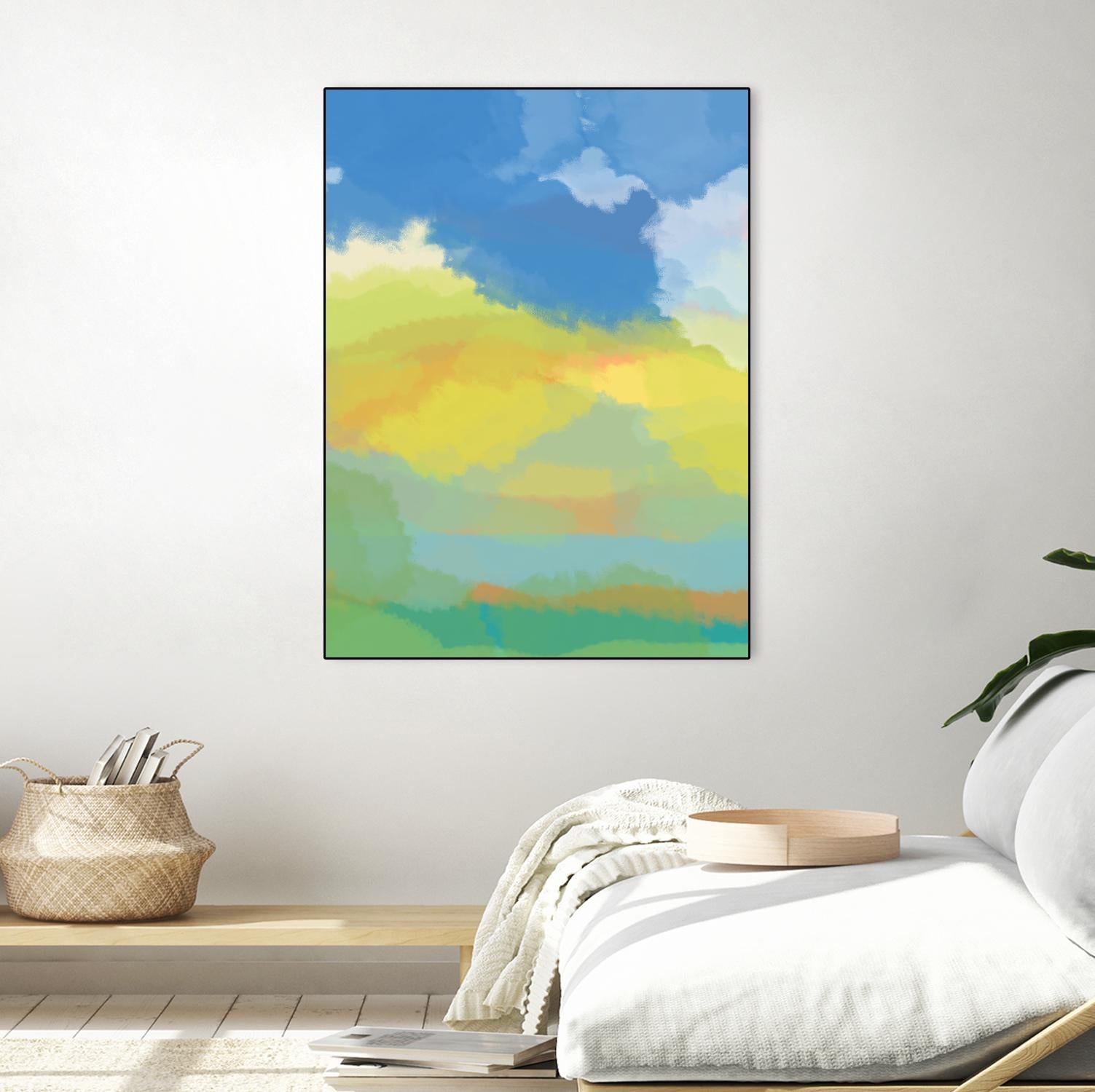 Break in the Weather by Jan Weiss on GIANT ART - multicolor contemporary; abstracts